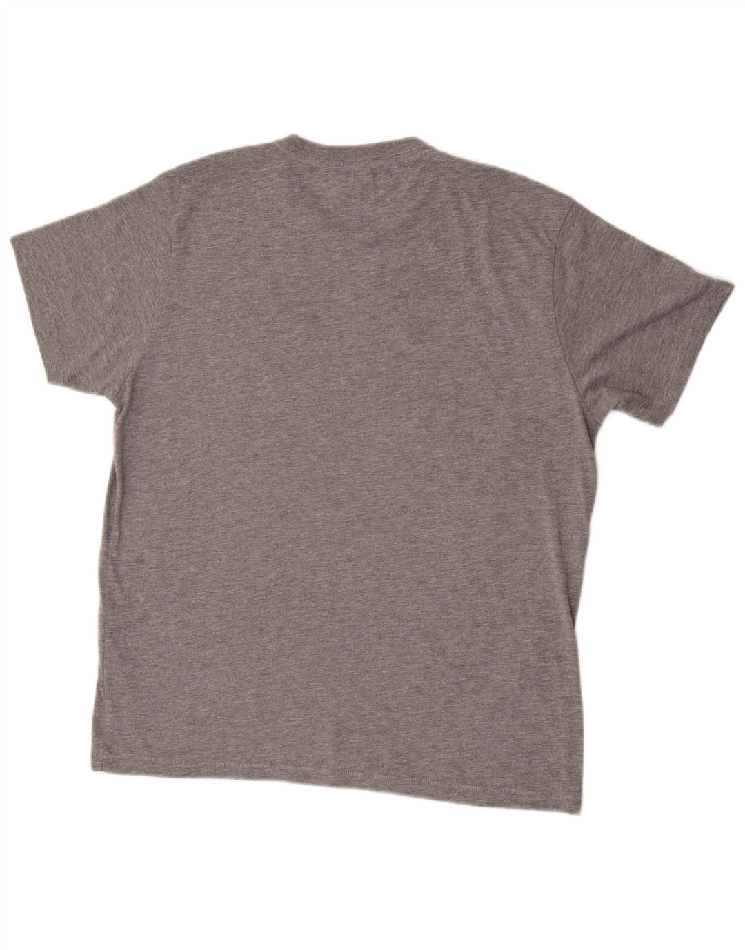 Camiseta masculina Bear com estampa gráfica XL poliéster manchado cinza