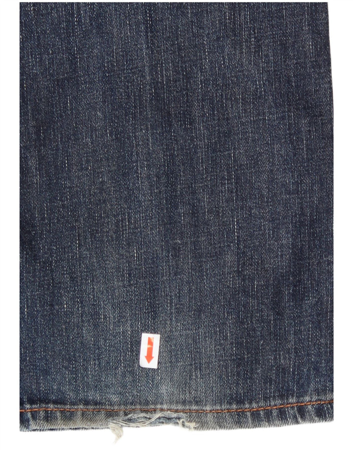 TOMMY HILFIGER Jeans reto masculino W36 L32 algodão azul