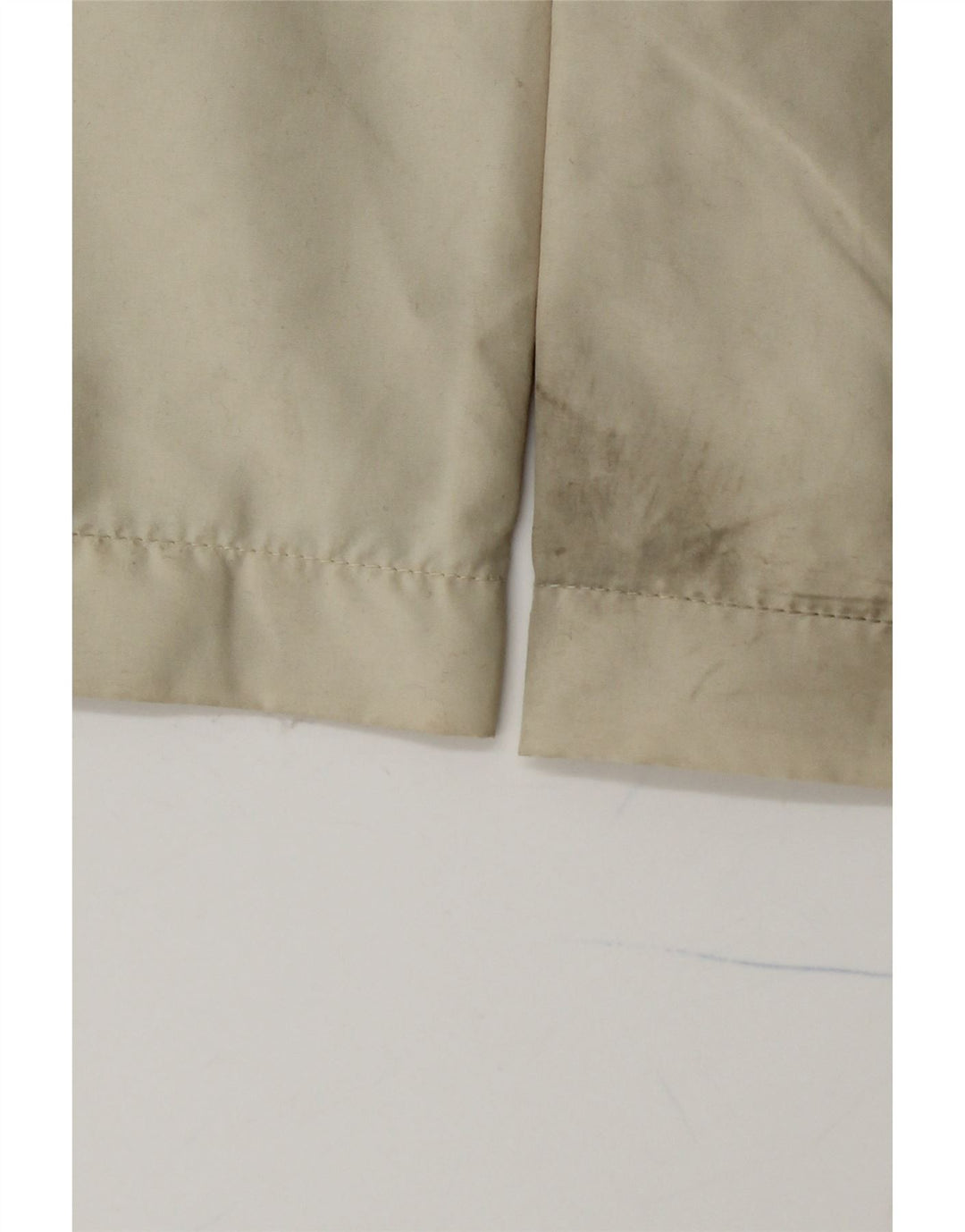 Calça de treino feminina REEBOK UK 14 grande bege colorblock poliéster