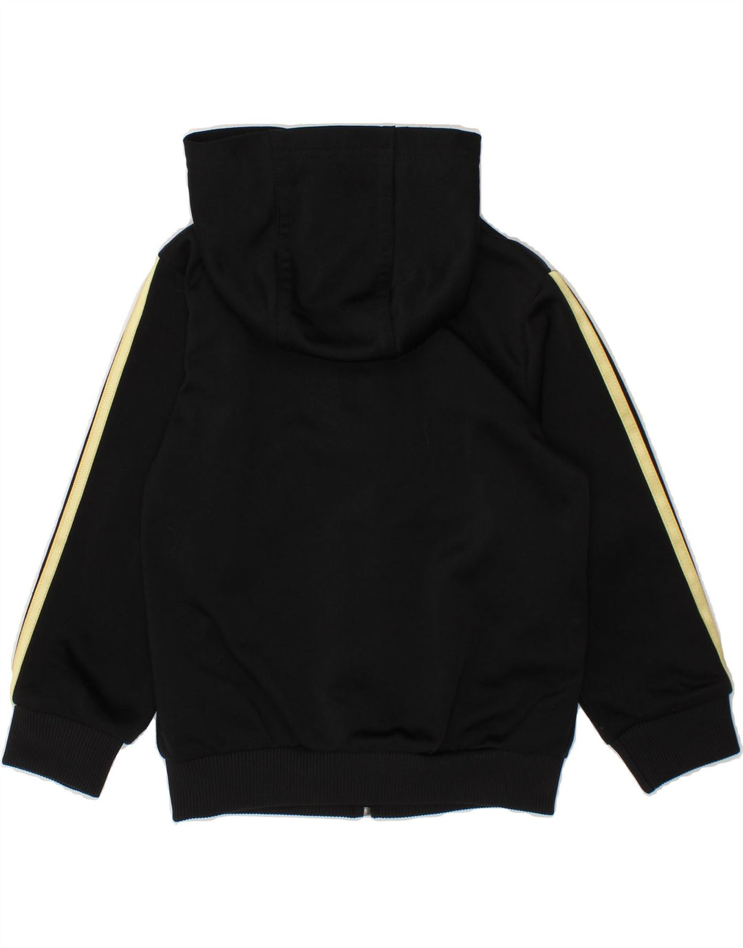 ADIDAS Baby Girls Zip Hoodie Sweater 18-24 Months Black Polyester Vintage Adidas and Second-Hand Adidas from Messina Hembry 
