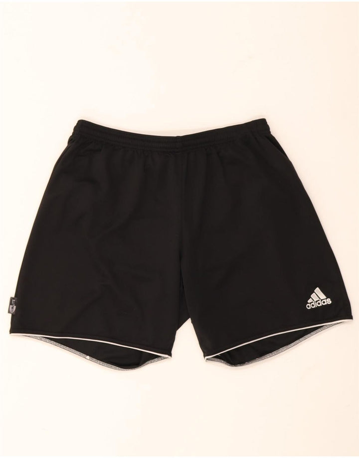 Adidas Mens Climalite Sport Shorts Grande Poliéster Preto