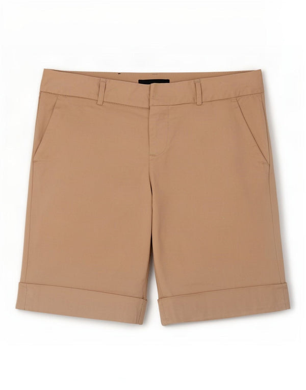 Zara Shorts Chino Feminino EU 36 XS W26 Bege