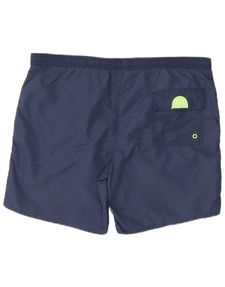 Shorts de natação masculino Sundek grande azul marinho nylon