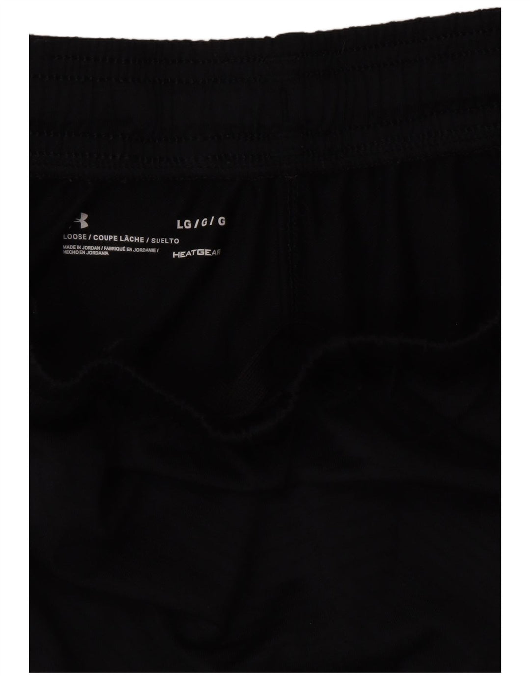 UNDER ARMOUR Mens Heat Gear Sport Shorts grande bloco colorido preto