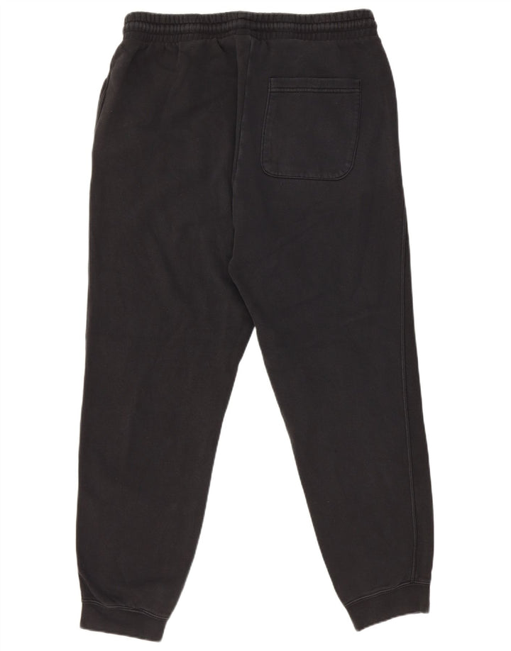 Converse Mens Graphic Calças de treino Joggers grandes de algodão preto