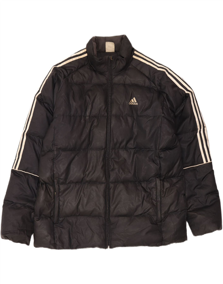 Jaqueta Acolchoada Masculina ADIDAS UK 40 Grande Preto