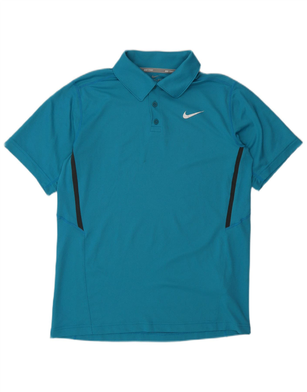 Camisa polo masculina NIKE 13-14 anos XL azul poliéster