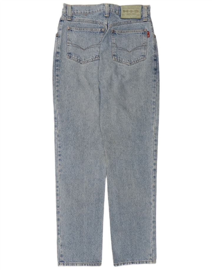 Calça jeans feminina de cintura alta H.I.S W30 L30 azul