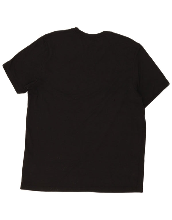 Camiseta Nike Masculina Dri Fit Graphic Top Grande Poliéster Preto