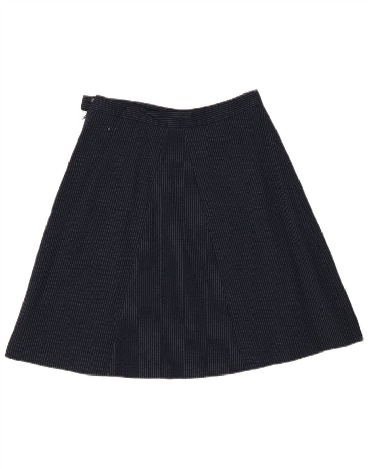 PIERRE CARDIN Conjunto de saia feminina de 2 peças IT 42 Médio W25 L20 Azul marinho