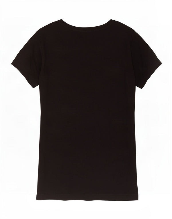 Camiseta feminina Diesel Diesel Top UK 10 pequena preta