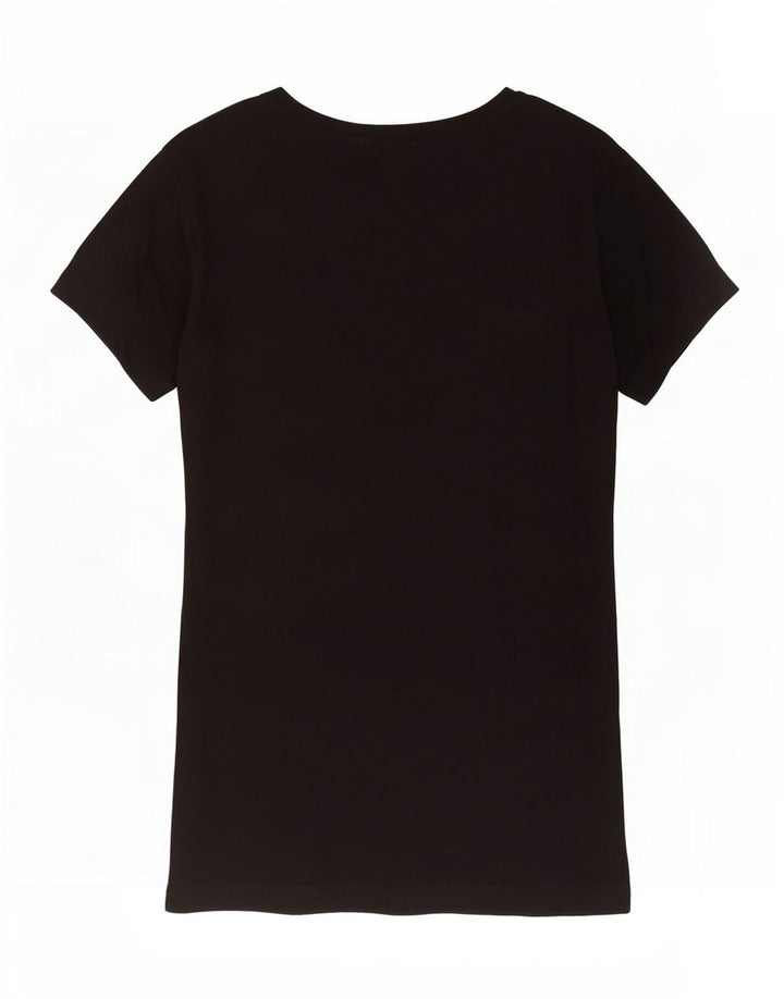Camiseta feminina Diesel Diesel Top UK 10 pequena preta