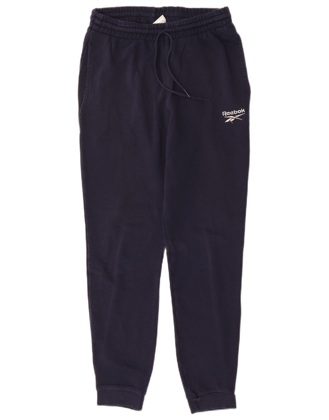 Calça de treino masculina Reebok Joggers médio azul marinho algodão