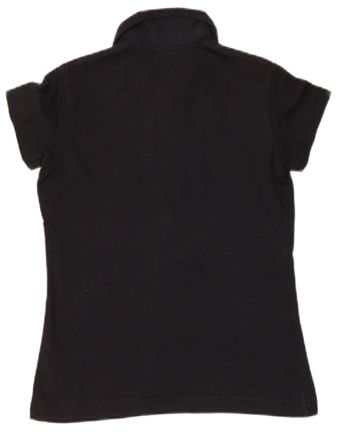 Camisa pólo gráfica feminina NIKE Reino Unido 8/10 pequena preta