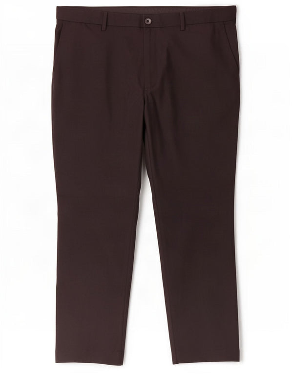 Calça Chino Slim Masculina Marks & Spencer W40 L29 Poliéster Preto