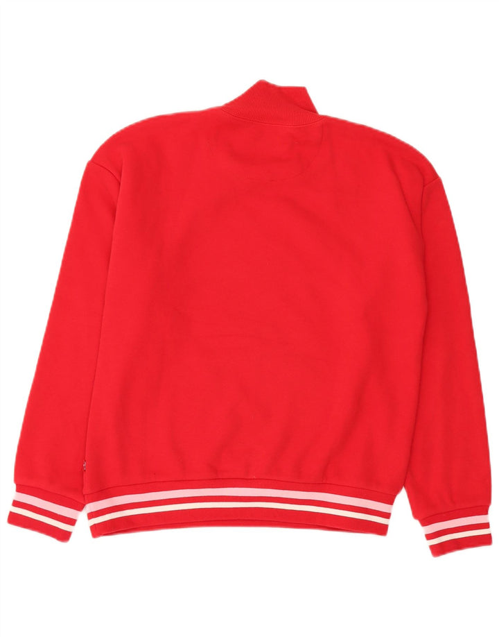 Suéter gráfico Levi's Girls 13-14 anos grande vermelho
