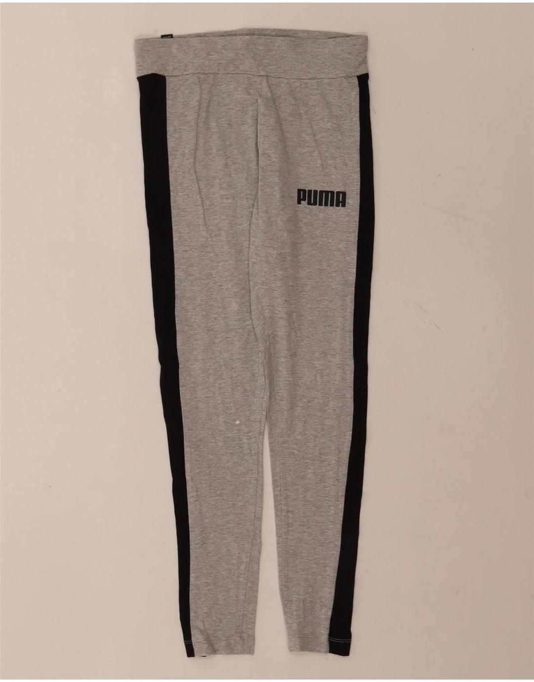 Leggings femininas Puma UK 14 cinza médio colorblock