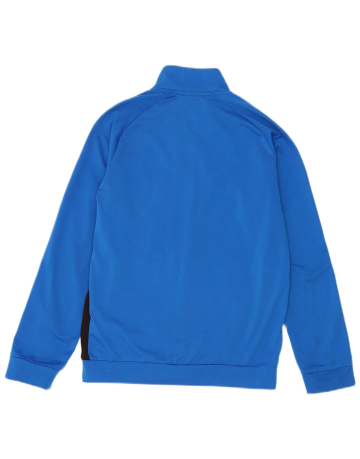Jaqueta Puma Boys Graphic Tracksuit Top 11-12 Anos Azul Colorblock