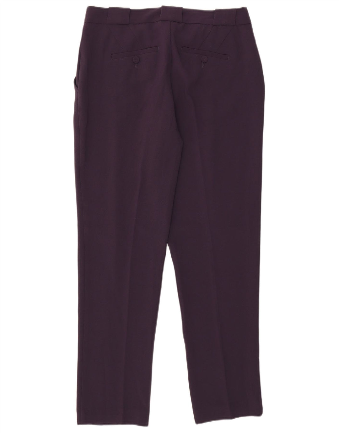Calça Chino Slim Feminina Benetton IT 42 Médio W30 L28 Poliéster Roxo