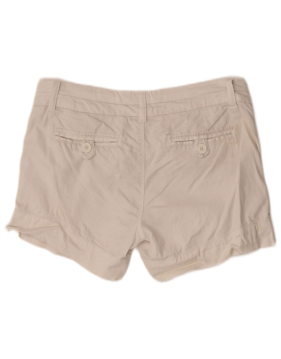 Shorts Chino feminino BKE W29 algodão bege médio