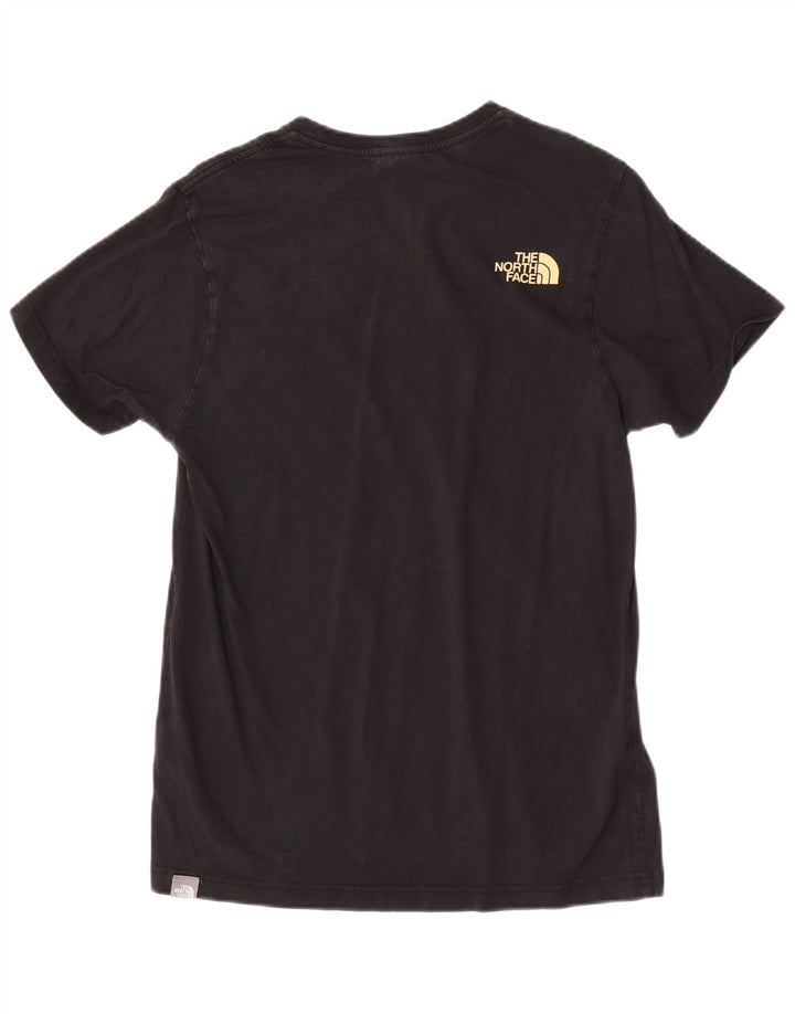 Camiseta gráfica masculina The North Face pequena preta