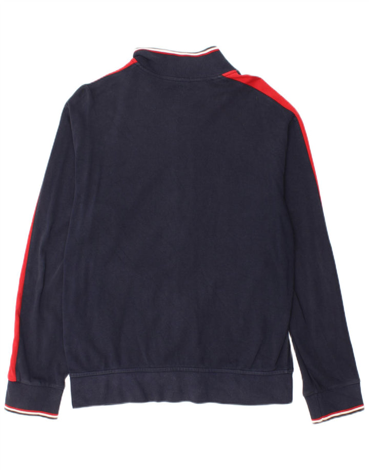 Polo Ralph Lauren Jaqueta masculina de agasalho médio azul marinho colorblock