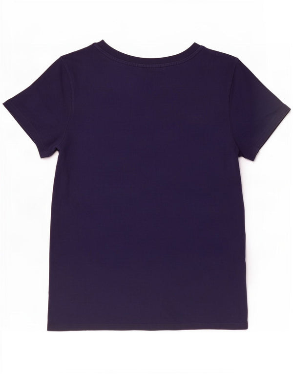 Camiseta feminina Levi's Top UK 14 médio algodão azul marinho