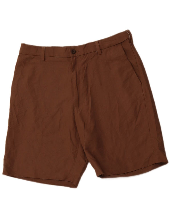 Shorts Chino Masculino CHAPS W33 Poliéster Marrom Médio