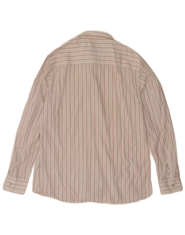 Camisa masculina North Sails 2XL algodão listrado branco