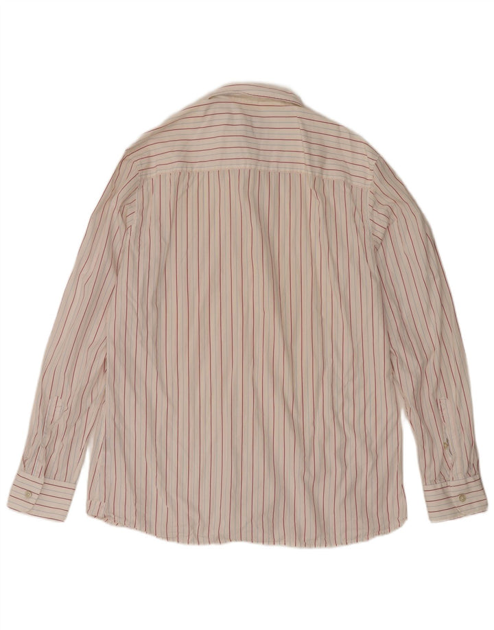 Camisa masculina North Sails 2XL algodão listrado branco