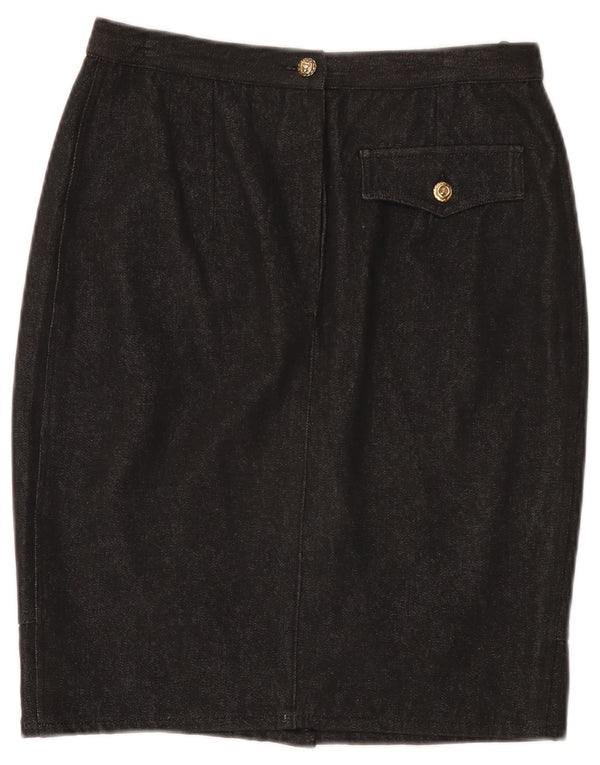 Saia jeans feminina Giorgio Grati IT 44 médio W28 preta