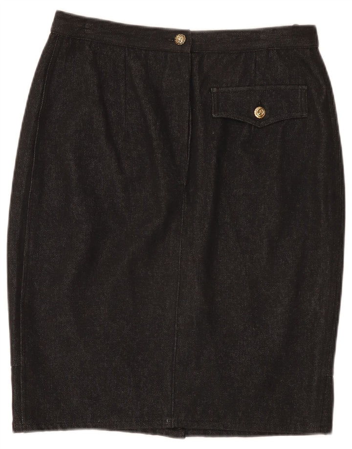 Saia jeans feminina Giorgio Grati IT 44 médio W28 preta
