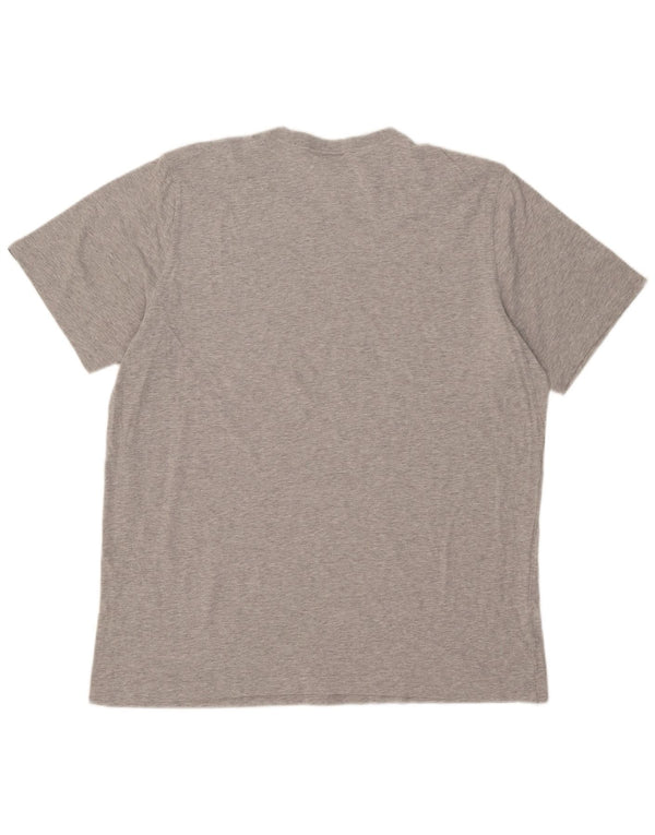 Camiseta Adidas Masculina Graphic Top XL Cinza Algodão