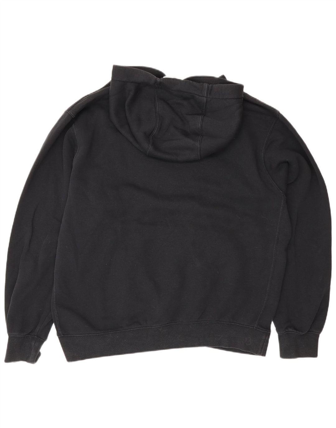 Nike Mens Hoodie Jumper Médio Algodão Preto