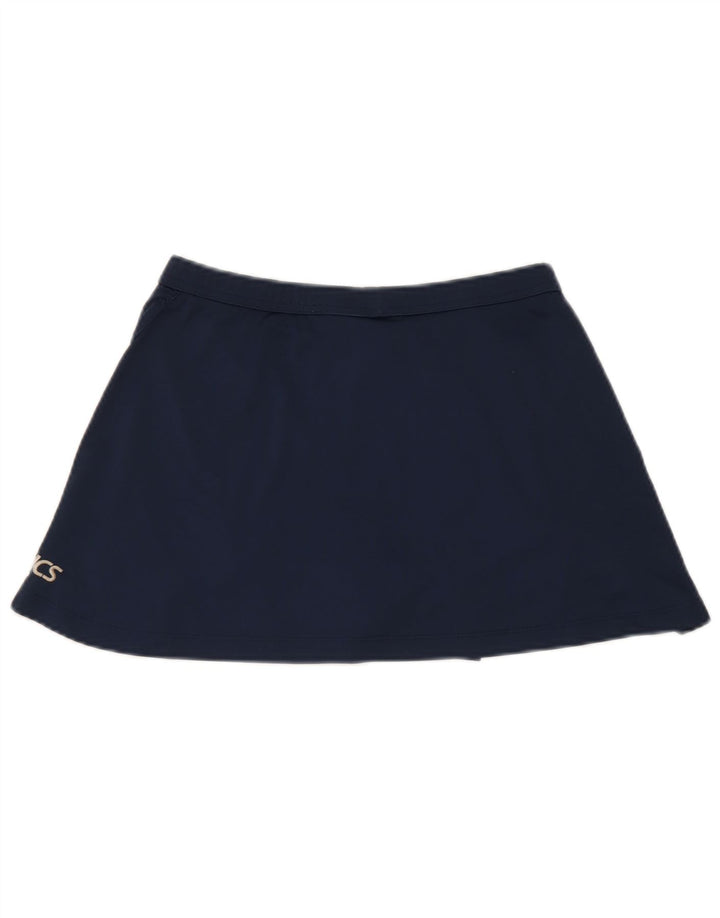 Skort feminino Asics UK 12 médio azul marinho poliéster