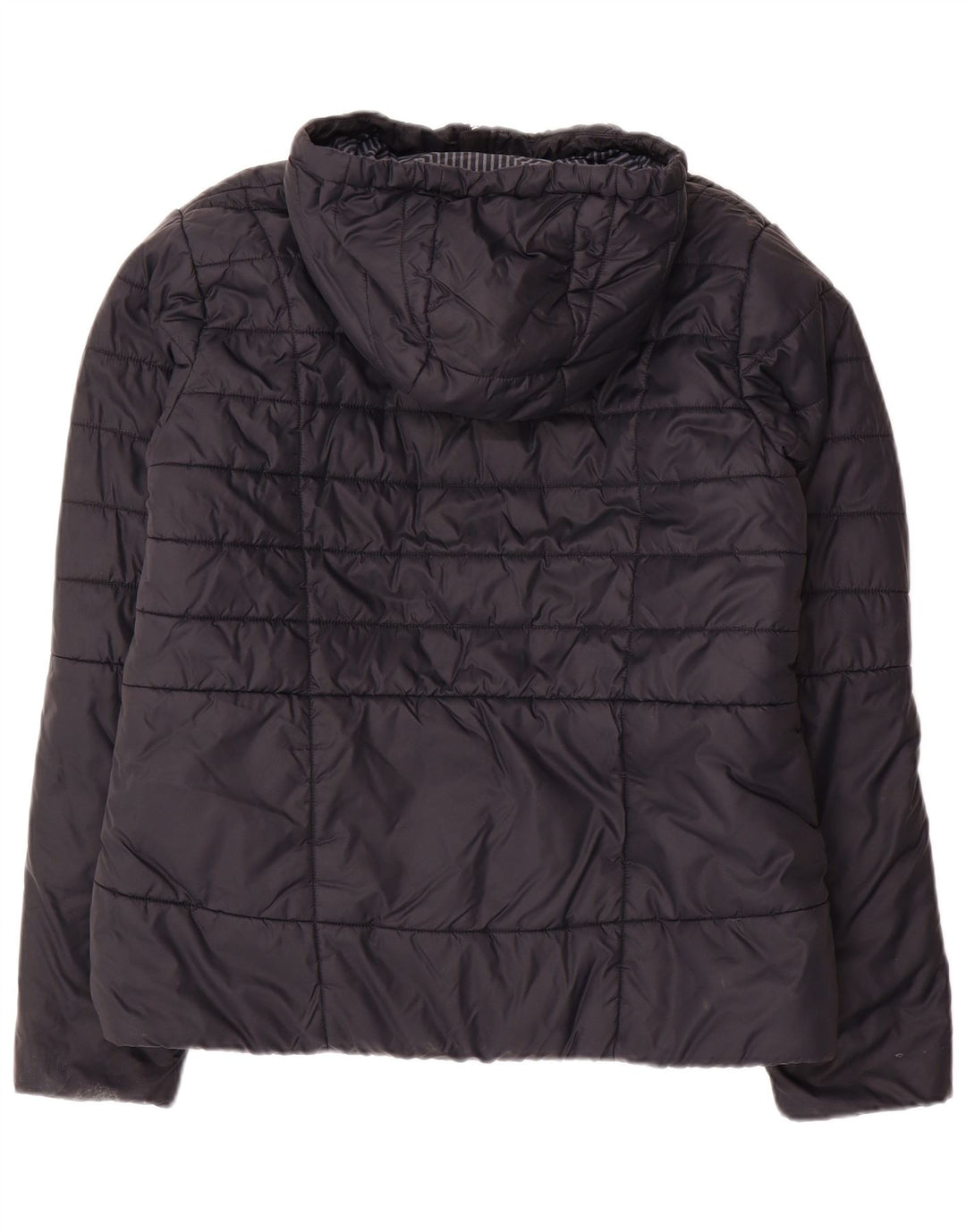 Jaqueta acolchoada com capuz feminina Under Armour Cold Gear Reino Unido 16 grande nylon preto