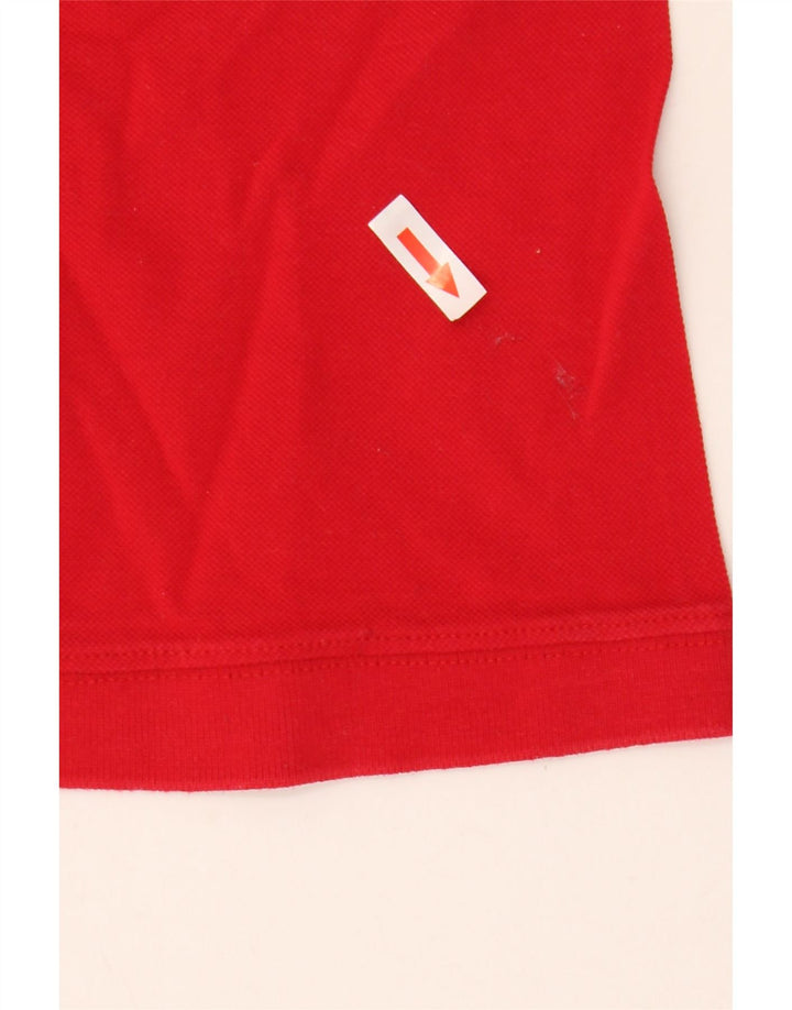 Camisa polo masculina Sergio Tacchini IT 56 2XL algodão vermelho