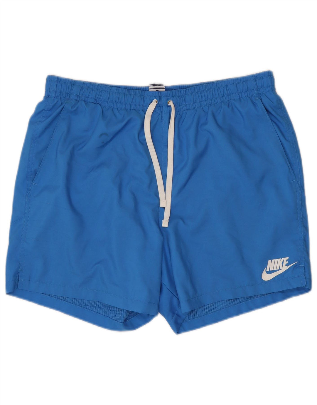 Shorts esportivos masculinos NIKE grandes azuis