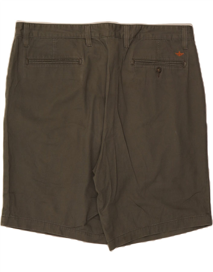 DOCKERS Mens Pegged Chino Shorts W42 2XL Khaki Cotton Vintage Dockers and Second-Hand Dockers from Messina Hembry 