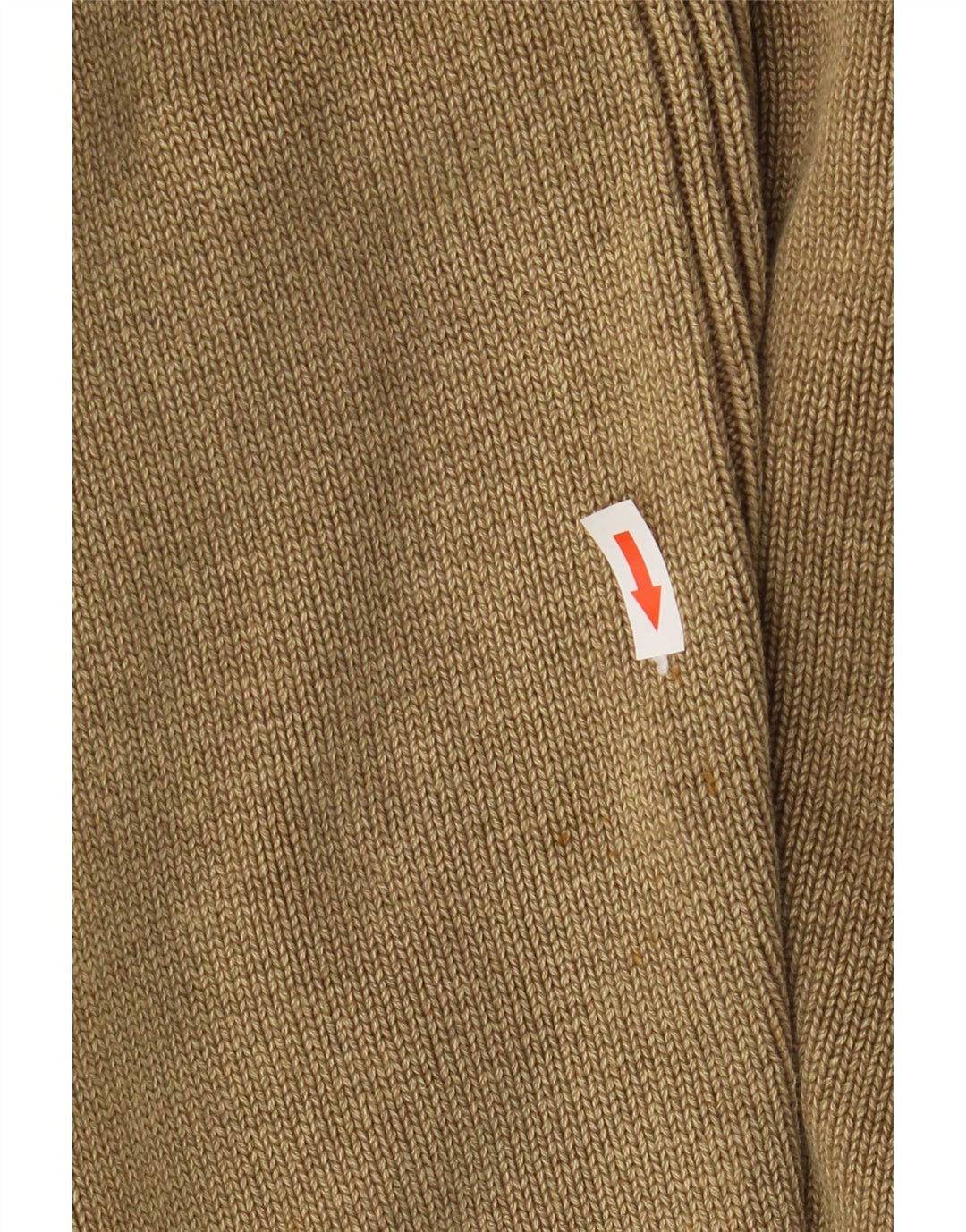Suéter masculino Camp David com zíper e gola em algodão marrom 2XL