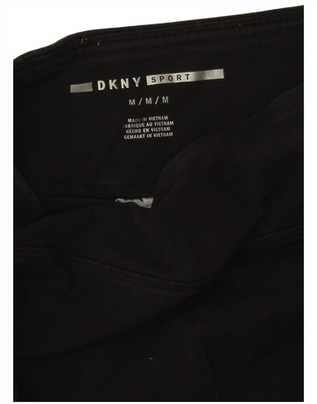 Leggings gráficas femininas DKNY Reino Unido 12 médio preto