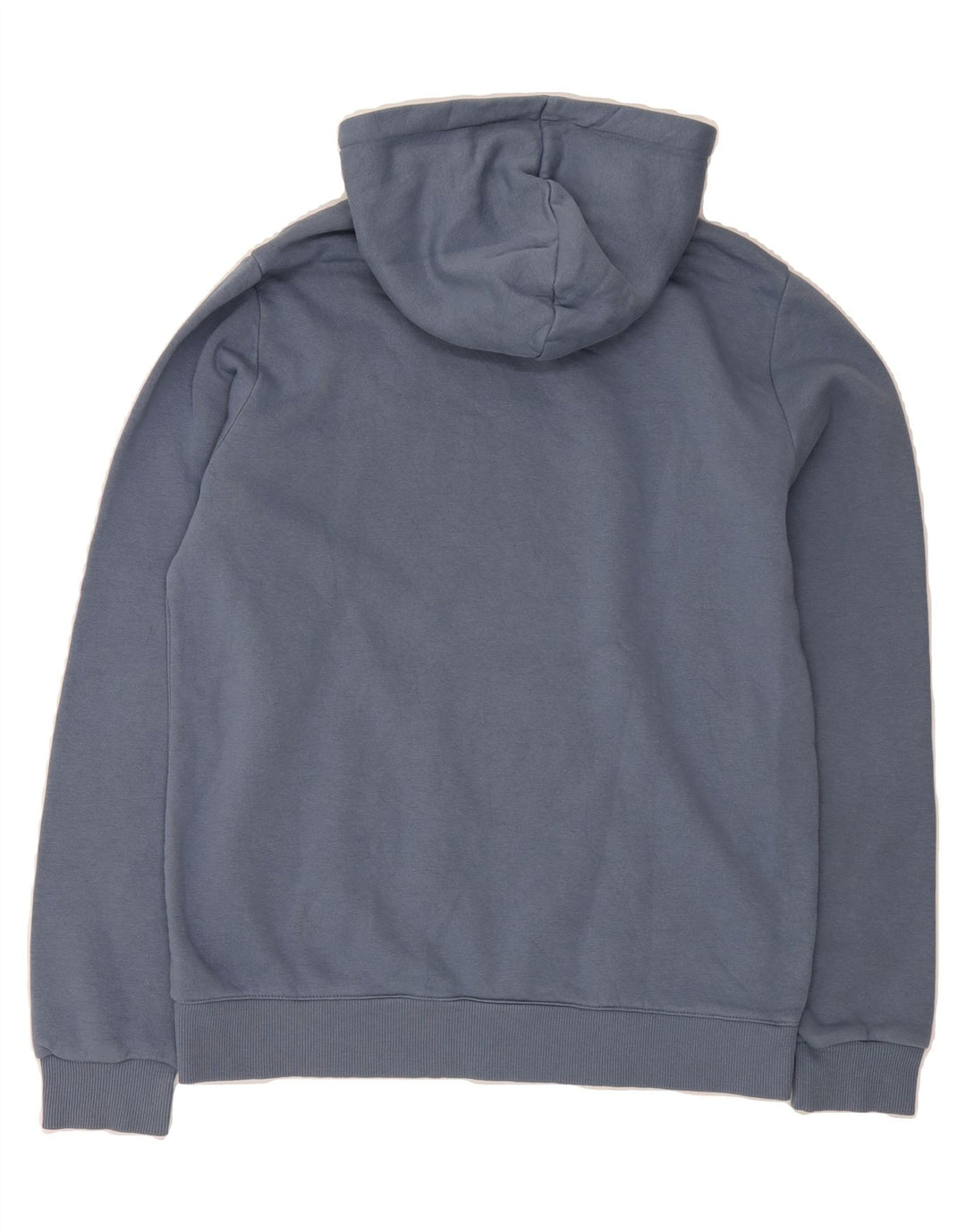 REEBOK Mens Graphic Hoodie Jumper Medium Blue Cotton Vintage Reebok and Second-Hand Reebok from Messina Hembry 