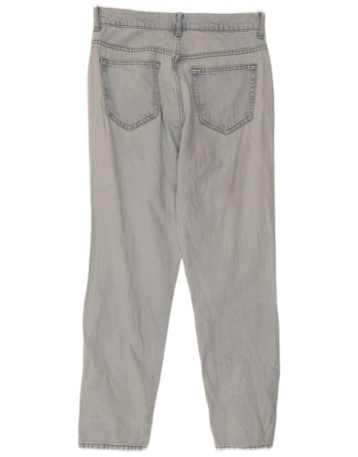 Zara Mens Straight Jeans EU 40 Médio W31 L28 Azul