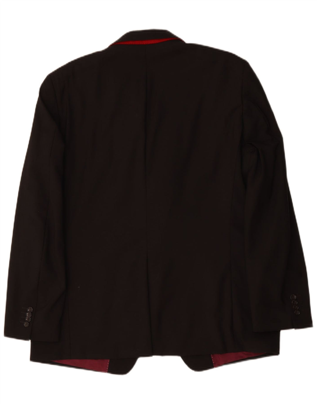 Tommy Hilfiger Jaqueta blazer masculina sob medida de 3 botões Reino Unido 42 XL marrom viscose
