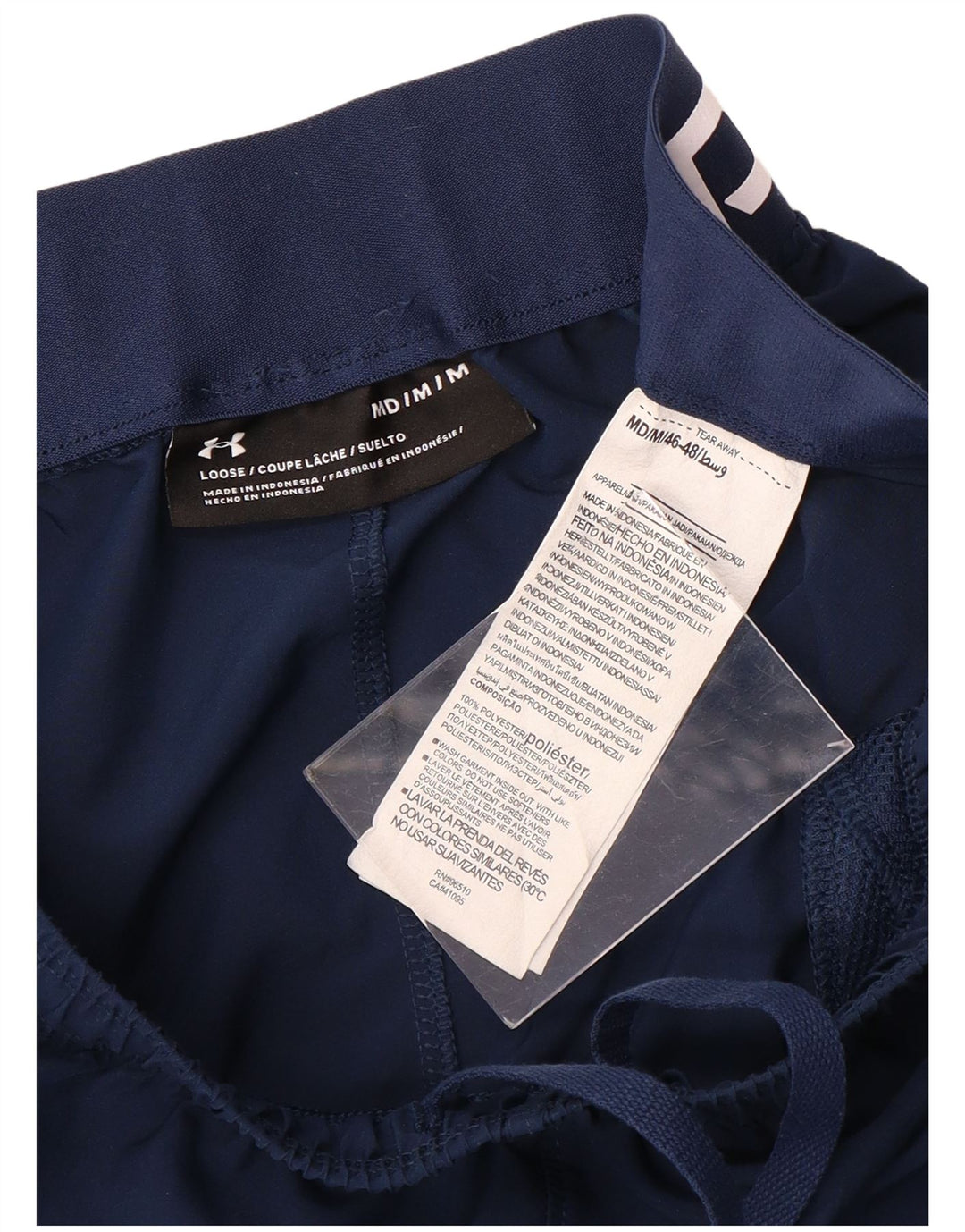 Under Armour Mens Graphic Sport Shorts Médio Azul Marinho Poliéster
