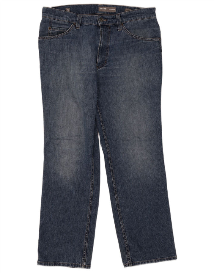 Mustang Mens Tramper Slim Jeans W34 L30 Azul