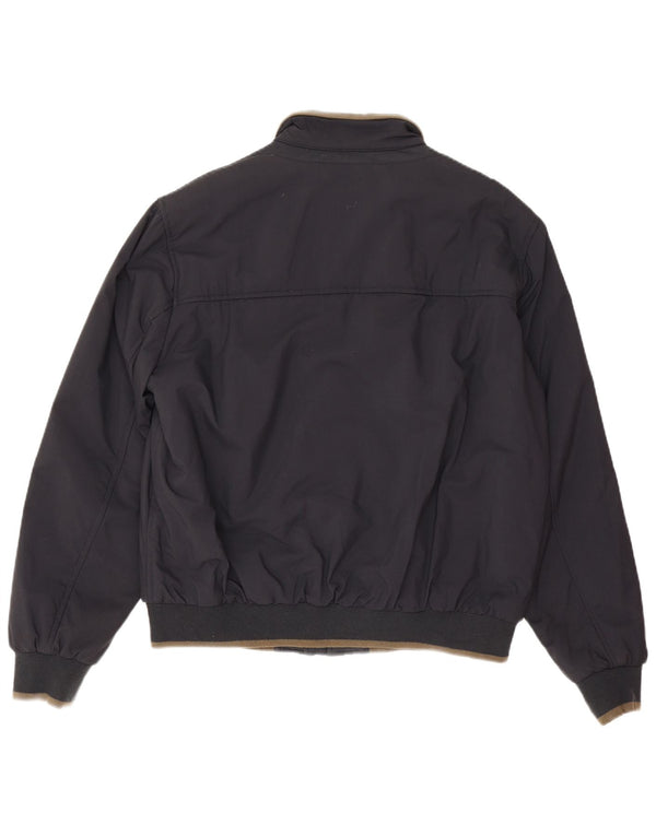 Jaqueta bomber masculina Geox UK 44 2XL azul marinho poliamida