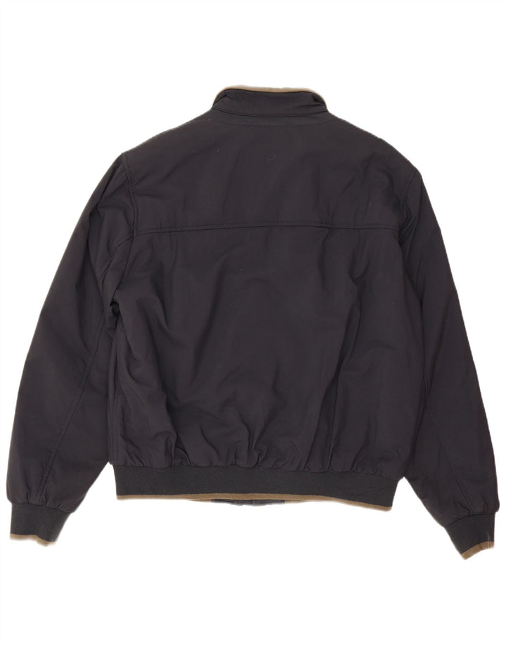 Jaqueta bomber masculina Geox UK 44 2XL azul marinho poliamida