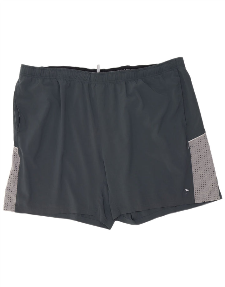 Russell Athletic Masculino Dri-Power Sport Shorts 3XL Poliéster Cinza