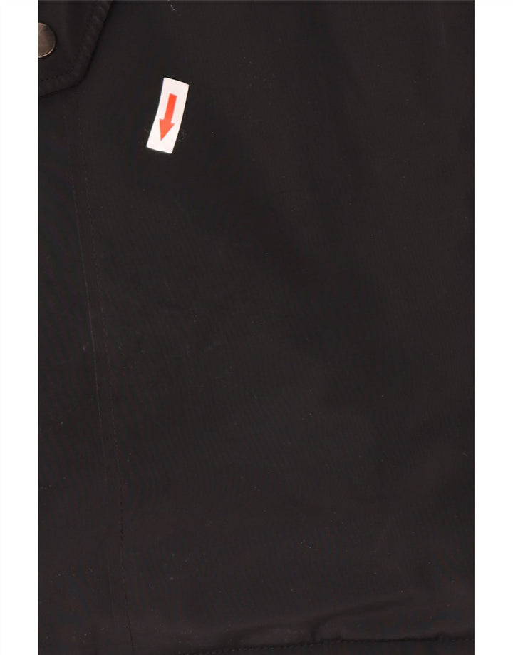 Casaco Capelet Feminino Penny Black com Capuz UK 10 Pequeno Preto